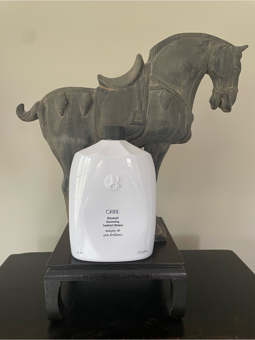 Oribe White Packaging Box with Barcode Label